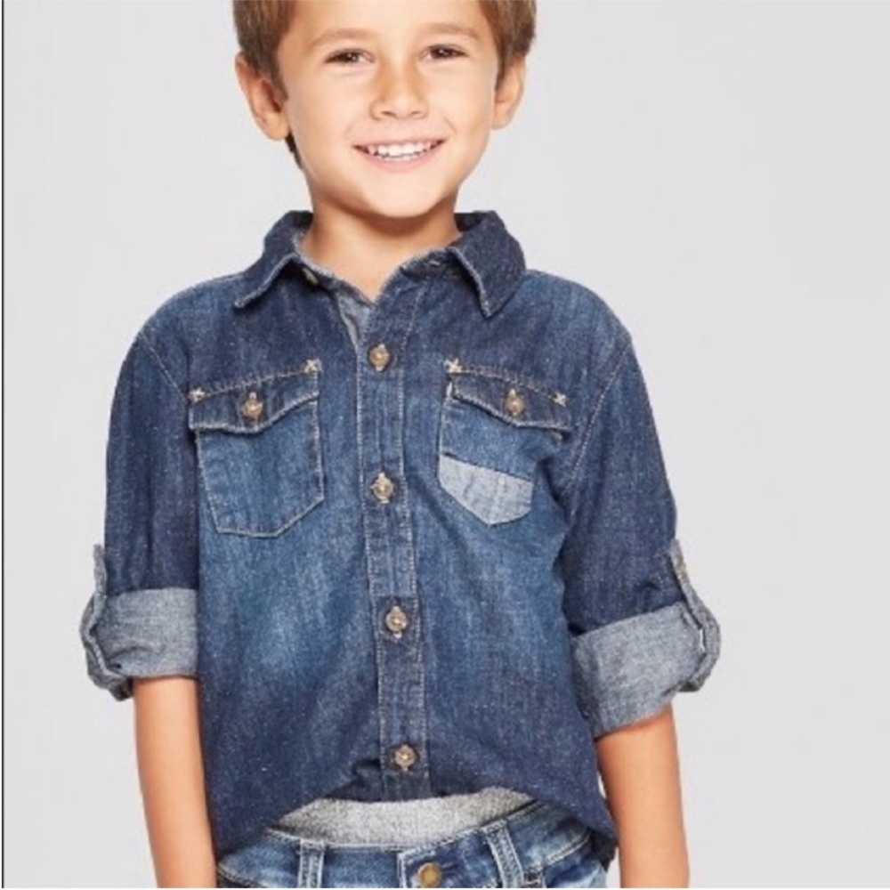 Osh Kosh denim shirt NWT